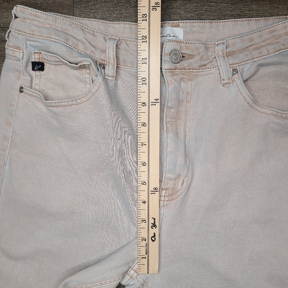 KanCan USA Sonya High Rise Slim Balloon Fit Jeans SIZE 11/29 DUSTY PINK - Picture 7 of 11